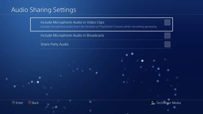 صورة لـ كيفية تسجيل فيديو أثناء اللعب على PS4 | audio-share-DzTechs