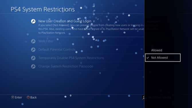 صورة لـ كيفية إضافة كلمة مرور إلى حساب PS4 الخاص بك | not-allowed-DzTechs