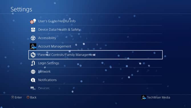 صورة لـ كيفية إضافة كلمة مرور إلى حساب PS4 الخاص بك | parental-controls-DzTechs