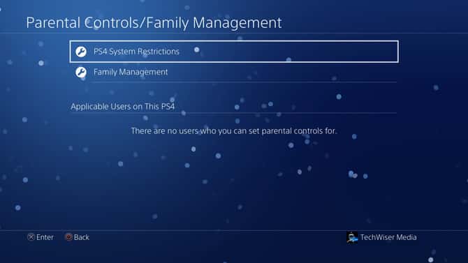 صورة لـ كيفية إضافة كلمة مرور إلى حساب PS4 الخاص بك | ps4-system-restrictions-DzTechs