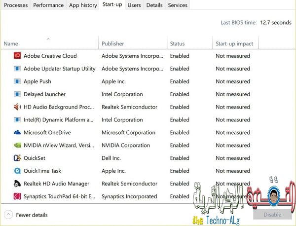 صورة لـ شرح لأفضل الخطوات التي تساعدك في تسريع الويندوز 10 | How_to_change_startup_programs_Windows_10_-_step_3-DzTechs