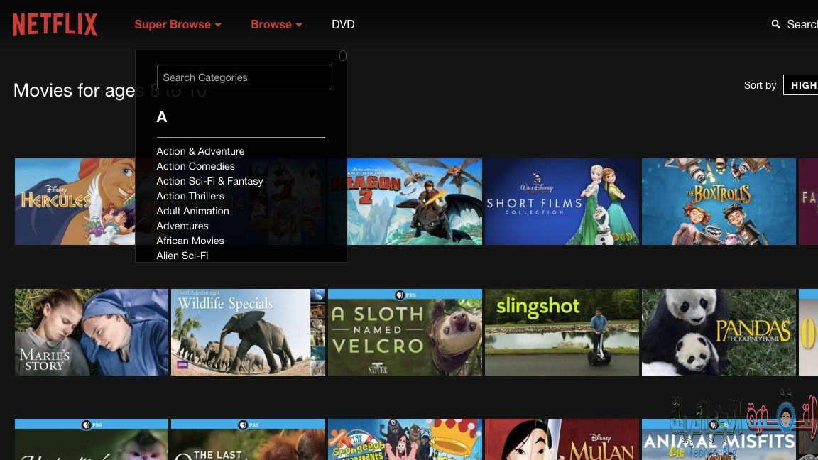 صورة لـ شرح خدمة Netflix_ME و كيف يمكنك الأستفادة منها بأكبر قدر ممكن | NetflixSuperBrowse-DzTechs