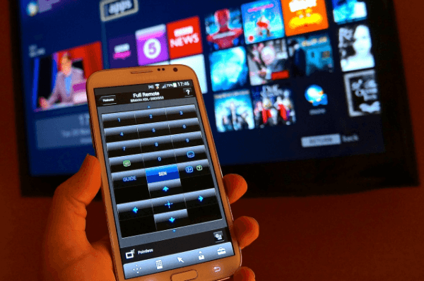 صورة لـ مجموعة من التطبيقات المميزة لاستخدام هاتفك الذكي كريموت كنترول للتلفزيون | SonyBraviaRemoteApp-Samsung-DzTechs