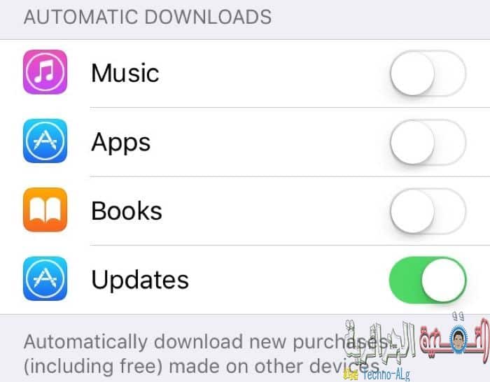 صورة لـ ارشادات و نصائح للحفاظ على عمر البطارية في الايفون و تحسينها | automatic-downloads-DzTechs