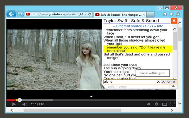 صورة لـ أفضل إضافات Google Chrome للحصول على كلمات الأغاني على منصة Youtube | 33-DzTechs