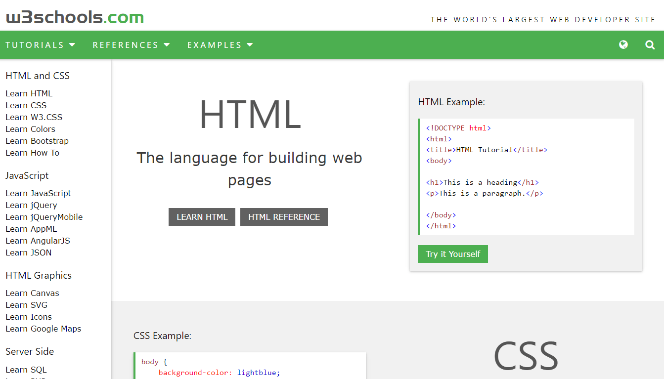 صورة لـ W3School أكبر موقع للـ WEB DEVELOPER في العالم سيسهل عليك اقتحام عالم تطوير المواقع | 5ccc986998ec7_Sans+titre-DzTechs