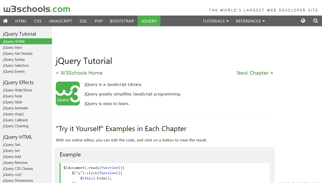 صورة لـ W3School أكبر موقع للـ WEB DEVELOPER في العالم سيسهل عليك اقتحام عالم تطوير المواقع | 5ccc986ca1605_Sans+tit2re-DzTechs