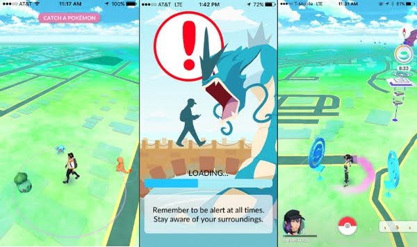 صورة لـ لعبة Pokémon GO للأجهزة الذكية تلعبها في شوارع المدينة كأنها حقيقية | PokemonGo_map-DzTechs