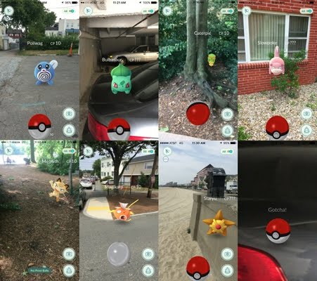صورة لـ لعبة Pokémon GO للأجهزة الذكية تلعبها في شوارع المدينة كأنها حقيقية | PokemonGo_outside-DzTechs
