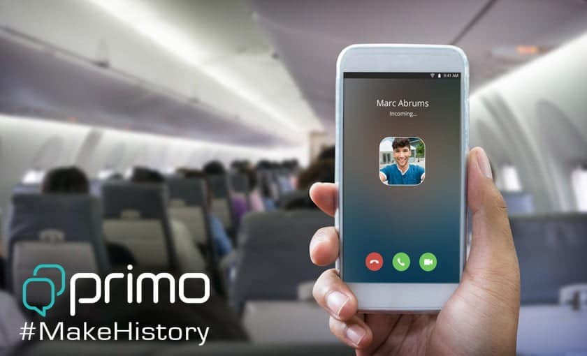 صورة لـ مع تطبيق Primo 2020 احصل على رقم أمريكي حقيقي صالح لتفعيل المواقع مع 100 دقيقة مجانا | Primo-logo-DzTechs