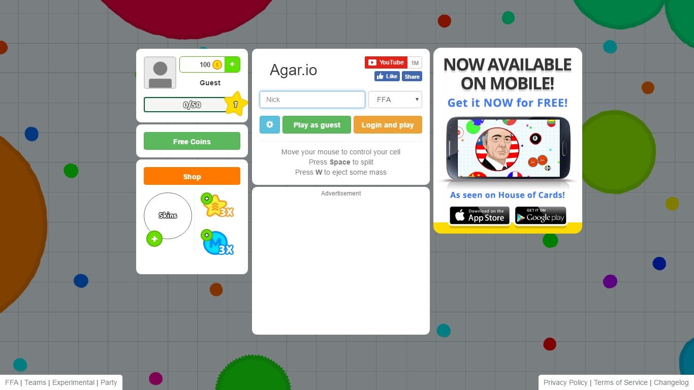 صورة لـ شرح تفاصيل اللعبة الشهيرة Agar.io و كيف يمكنك لعبها | Sans+titre-DzTechs