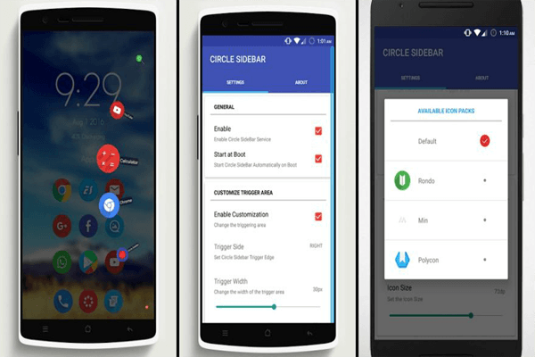 صورة لـ تطبيق Circle SideBar سيحول شكل جهازك الأندرويد و يحسن من أدائه | 5ccc786d8b4a8_Untitled-1-DzTechs