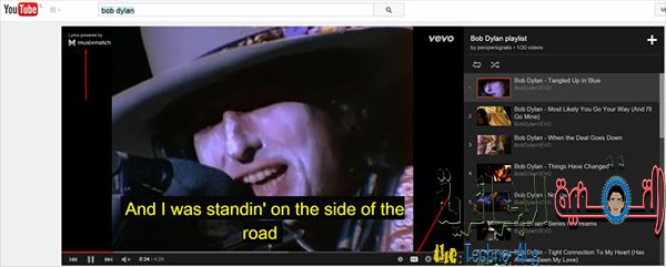 صورة لـ شرح لـ 5 استخدامات لليوتيوب لم تسمع بها و لم تستخدمها من قبل | Bob-Dylan-Tangled-Up-In-Blue-YouTube-1024x412-DzTechs