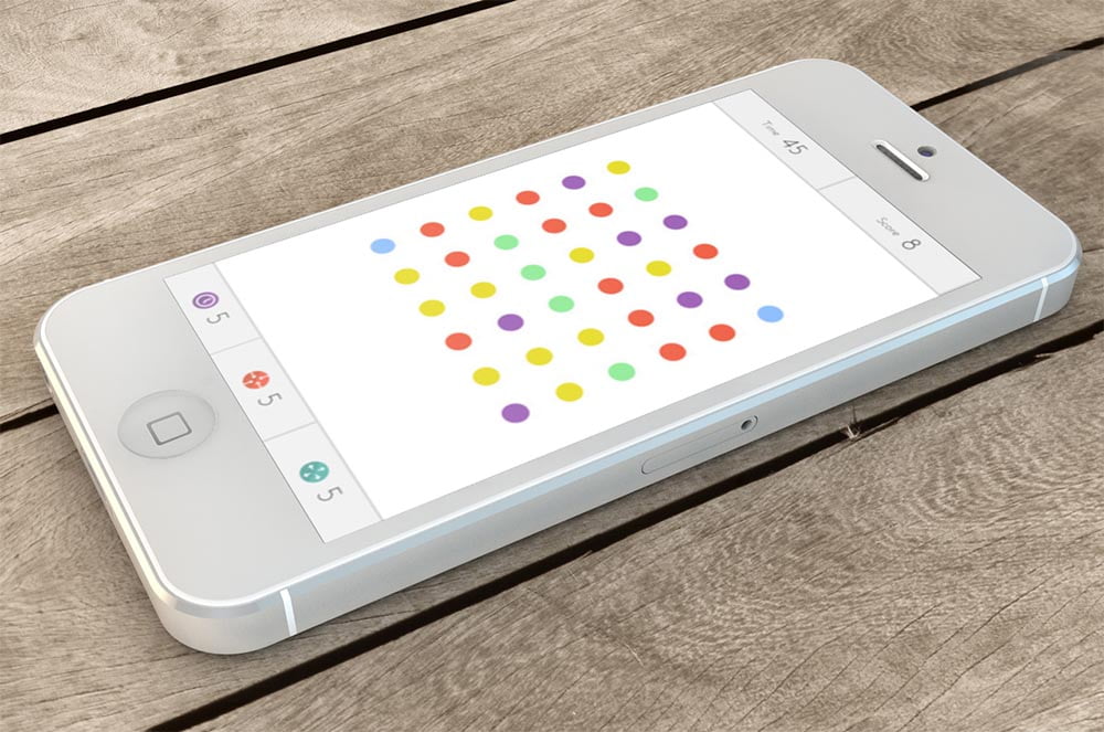 صورة لـ أفضل ألعاب العقل و حل الألغاز للأيفون في متجر الآيتونز | Dots-iPhone5-DzTechs