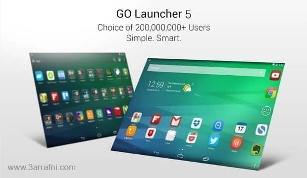 صورة لـ مجموعة من أفضل تطبيقات Launcher لنظام Android | Go-Launcher-DzTechs