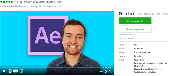 صورة لـ شرح الحصول على دورات تعليمية في مختلف المجالات من خلال منصة Udemy مجانا | image5-DzTechs