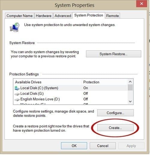 صورة لـ شرح كيفية انشاء نقطة استعادة النظام من خلال خاصية System Restore | 5ccc73b75db47_4-DzTechs