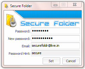 صورة لـ برنامج Secure Folder لحماية ملفاتك و مختلف المجلدات بكلمة سر | Capture3-DzTechs