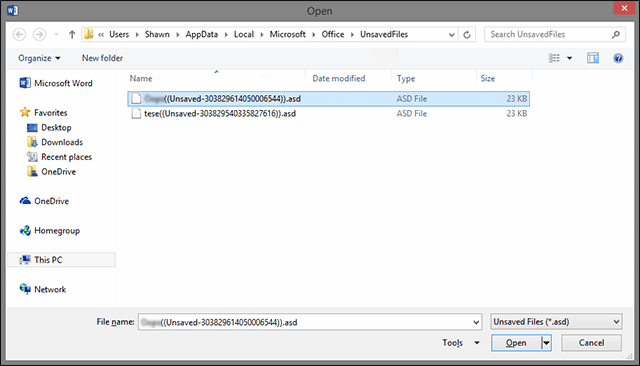 صورة لـ كيفية استعادة ملفات الـ Microsoft Office الغير محفوظة بطريقة سهلة | Office_2013_Recover_Unsaved-3-DzTechs