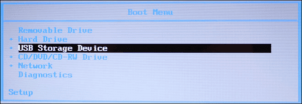 صورة لـ كيفية التمهيد من الفلاش ديسك في حال كان الجهاز لا يدعم الاقلاع من USB | boot-usb-DzTechs
