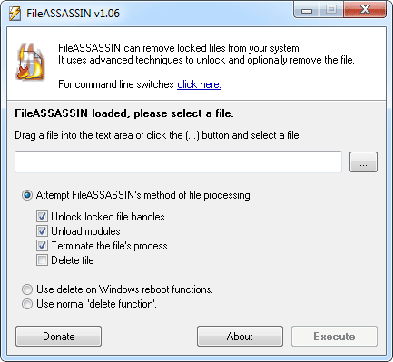 صورة لـ أفضل الأدوات والبرامج لحذف الملفات المستعصية غير القابلة للحذف | fileassassin-DzTechs