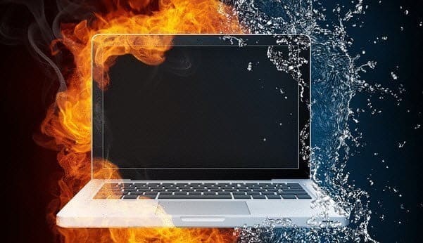 صورة لـ أسباب مشكلة إرتفاع درجة حرارة اللابتوب وكيفية اصلاحها | laptop-overheating-DzTechs