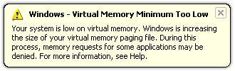 صورة لـ مجموعة شائعة من المشاكل في الويندوز وكيفية اصلاحها بسهولة | virtual-memory-DzTechs