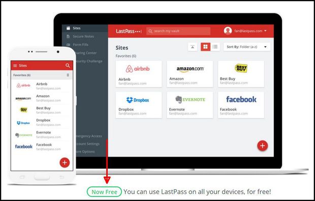صورة لـ كيفية حفظ ومزامنة كلمات المرور الخاصة بك بطرق مجانية | lastpass-free-sync-DzTechs