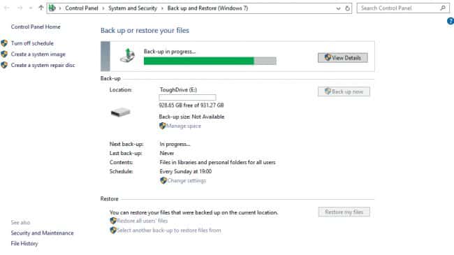 صورة لـ كيفية استعادة الملفات في نظام التشغيل Windows 10 بميزة File History | E6FCXavRuhCihWNrEwNhdT-650-80-min