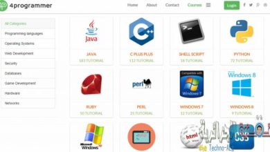 صورة لـ اليك هذا الموقع الذي يقدم لك أكثر من ألف كورس تقني مجانا | 4programmer-2-768x415