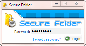 صورة لـ برنامج Secure Folder لحماية ملفاتك و مختلف المجلدات بكلمة سر | Capture1