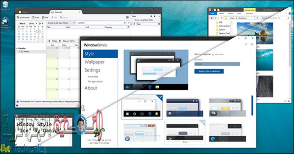 صورة لـ أفضل التطبيقات المُتقدمة التي ستُساعدك على تخصيص سطح مكتب Windows | WB10-Side-By-Side-Completed