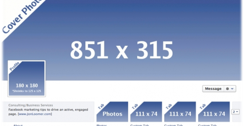 صورة لـ موقع لتصميم صورة وغلاف للفيس بوك ومختلف الشبكات الاجتماعية أون لاين | facebook-cover-photo-dimensions