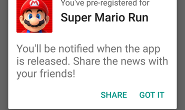 صورة لـ كيفية التسجيل المسبق للحصول على لعبة Super Mario Run على الأندرويد | screenshot20161229-095109