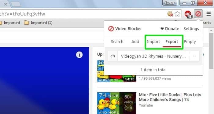 صورة لـ كيفية تجنب وحظر مقاطع الفيديو المزيفة والسيئة على Youtube بطرق سهلة | Block-Youtube-Channels-Import-export-DzTechs