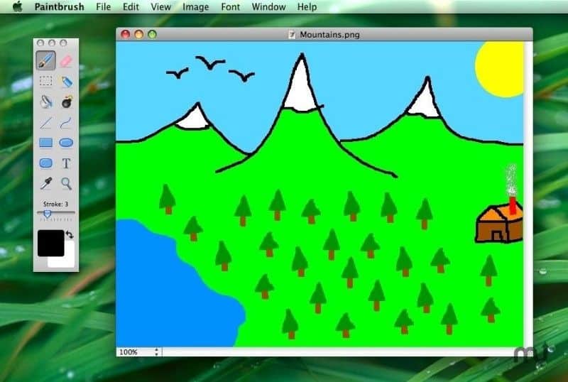 صورة لـ 5 تطبيقات بسيطة وسهلة الاستخدام للرسم لنظام التشغيل Mac | Drawing-Apps-for-Mac-Paint-Brush-DzTechs