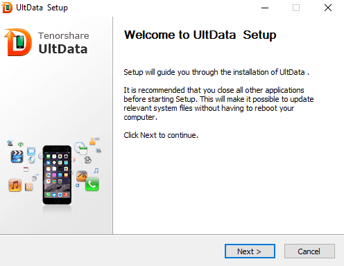 صورة لـ برنامج Tenorshare UltData أفضل برنامج لاستعادة الملفات المفقودة والمحذوفة على الأيفون | UltData-iOS-10-data-recovery-5-DzTechs