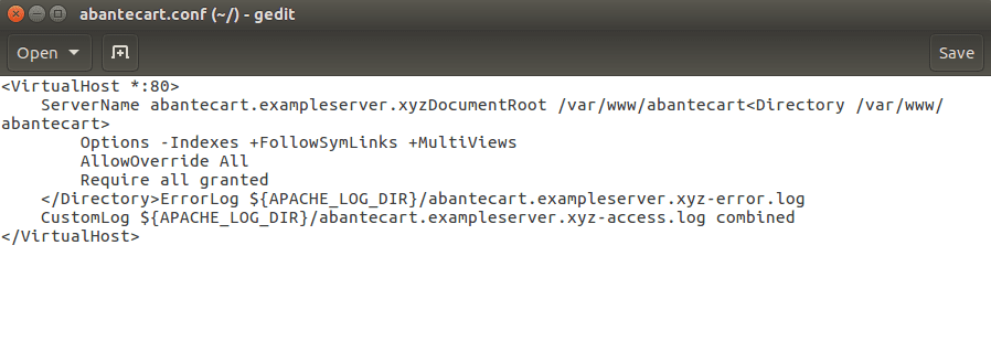 صورة لـ كيفية إعداد واستخدام AbanteCart على Ubuntu لإنشاء متجر الكتروني مميز | abantecart-conf-DzTechs
