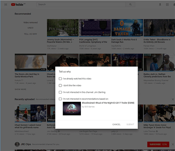 صورة لـ كيفية تجنب وحظر مقاطع الفيديو المزيفة والسيئة على Youtube بطرق سهلة | how-to-block-youtube-channels-recommended-feed-DzTechs