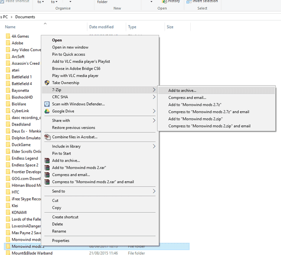 صورة لـ كيفية إنشاء ملف مضغوط (مضغوط جيدًا) في وقت وجيز | how-to-create-a-zip-file-add-to-archive-DzTechs