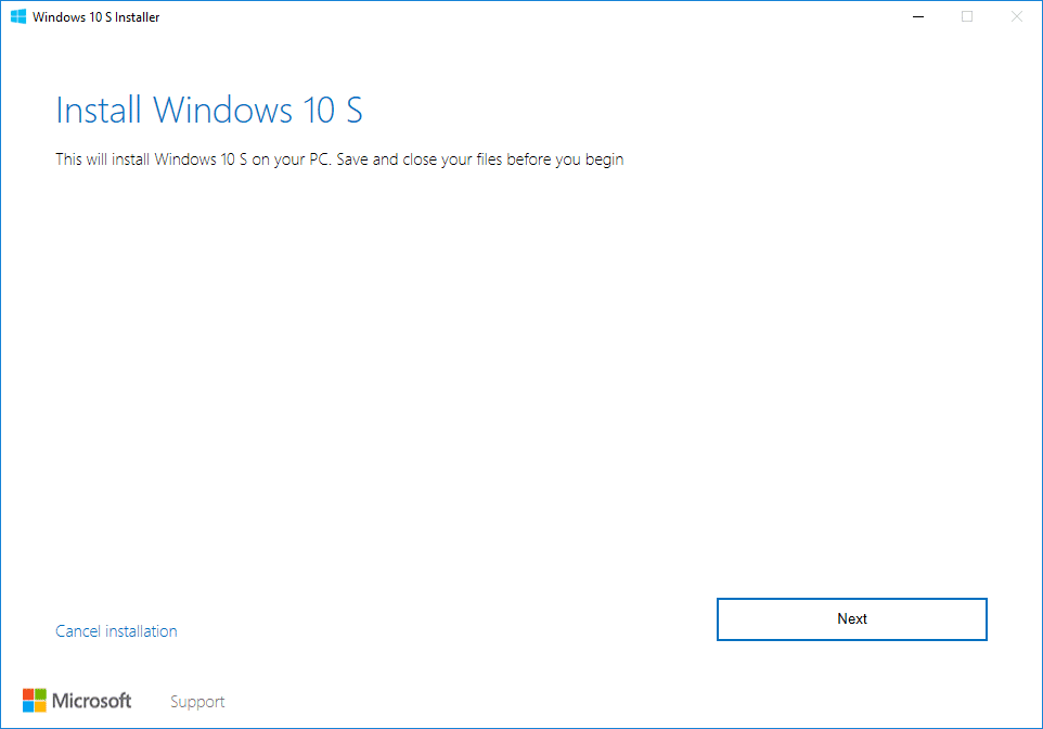 صورة لـ شرح كيفية تحميل وتثبيت ويندوز Windows 10 S بطريقتين | install-windows-10-S-DzTechs
