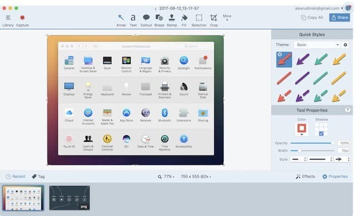صورة لـ أفضل تطبيقات لقطات الشاشة لنظام macOS | macos-screenshot-tools-snagit-DzTechs