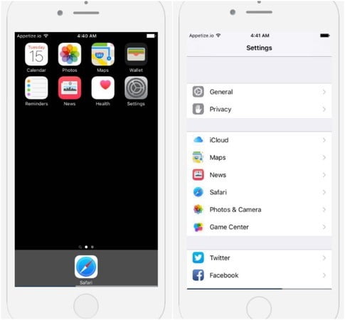 صورة لـ كيفية تشغيل تطبيقات iOS على جهاز Android بسهولة وبدون أي خطورة | online-ios-emulatorrun-DzTechs