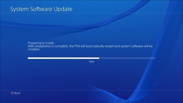 صورة لـ شرح كيفية لعب جميع ألعاب PS4 على جهاز الكمبيوتر سواء ويندوز أو ماك | ps4_update_screen-DzTechs