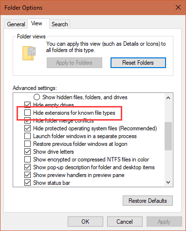 صورة لـ الأشياء والخطوات التي تحتاج إلى القيام بها قبل وبعد تثبيت Windows | reinstall-windows-folder-options-DzTechs