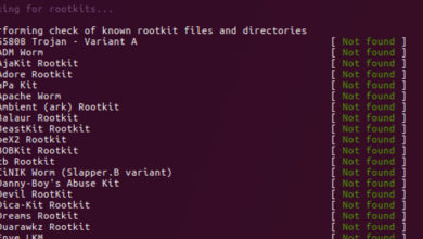 صورة لـ كيفية فحص نظام Linux الخاص بك للبحث عن الفيروسات و Rootkits | scan-feat