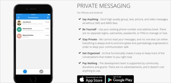 صورة لـ أفضل البدائل لـ Whatsapp التي تقوم باحترام خصوصيتك فعلًا | whatsapp-alternative-signal-DzTechs