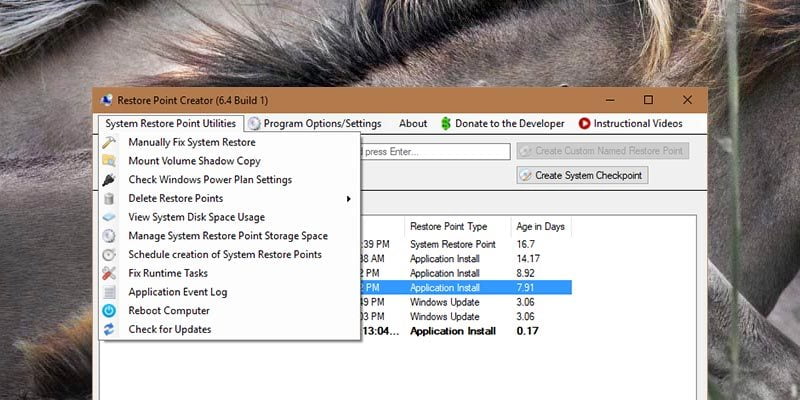 صورة لـ 3 من أفضل الأدوات لإدارة نقاط استعادة النظام في الويندوز بسهولة | win-system-restore-tools-featured-DzTechs