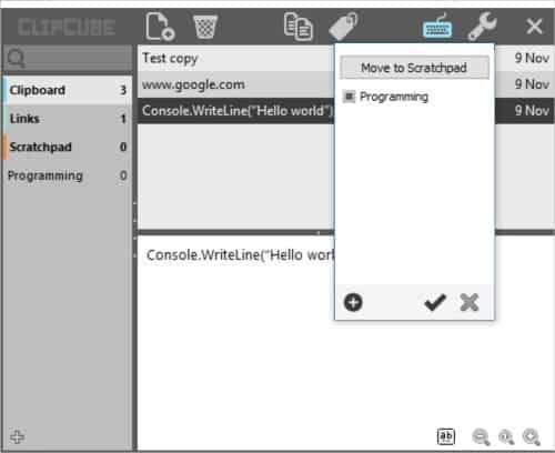 صورة لـ 6 من أفضل البرامج المجانية لإدارة الحافظة Clipboard لنظام التشغيل ويندوز | Clipboard-Manager-Cube-Tag-DzTechs