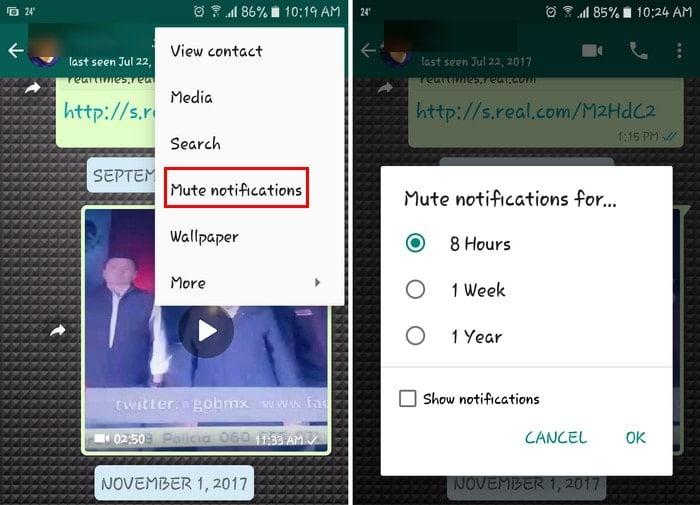 صورة لـ كيفية تعطيل اشعارات Android لمختلف الشبكات الاجتماعية | Notifications-Contact-DzTechs